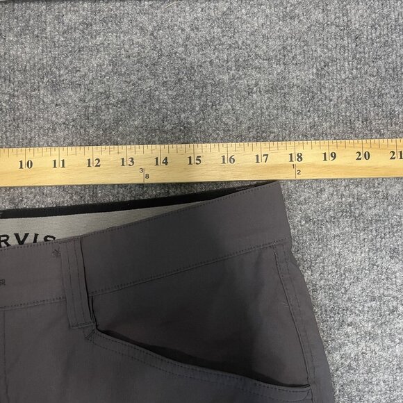 Orvis Trek Pant Men Gray Kalamata Water Repellent Outdoor Hiking Stretch 36 - Picture 5 of 7